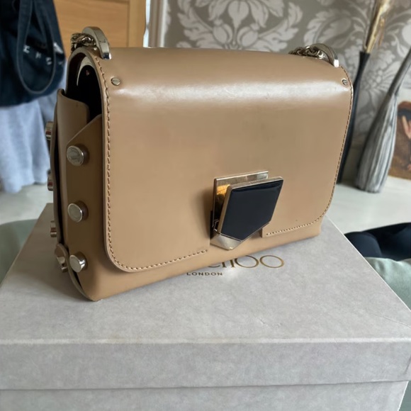 Jimmy Choo Handbags - Jimmy Choo cross body bag with silver chain